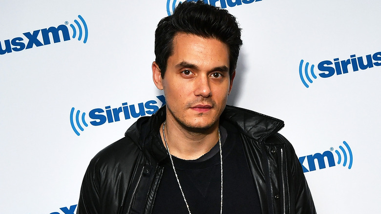 John Mayer posing