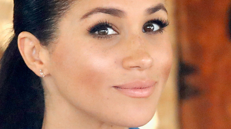 Meghan Markle brown eyes