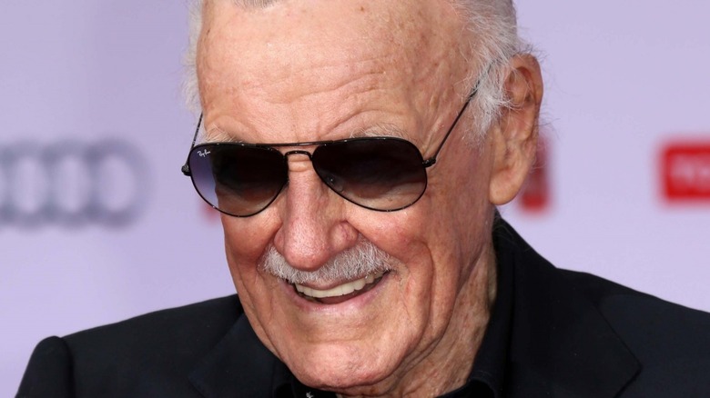 Stan Lee smiling