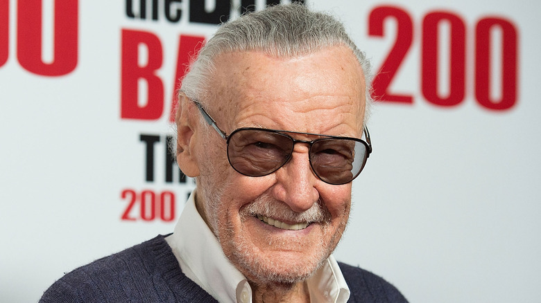 Stan Lee grinning