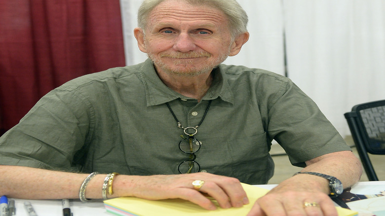 Rene Auberjonois grinning