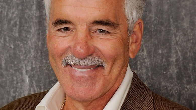 Dennis Farina smiling
