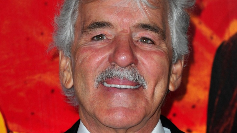 Dennis Farina on a red carpet