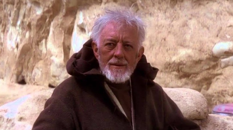 Alec Guinness as Ben Kenobi in Star Wars