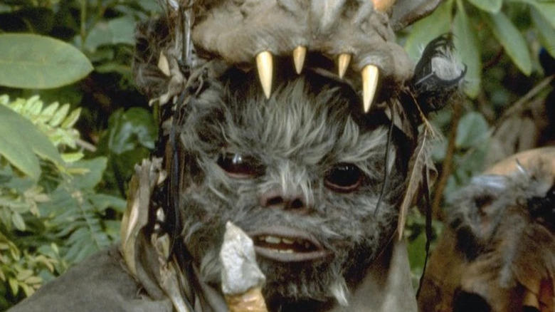 Jack Purvis as Teebo in Star Wars 