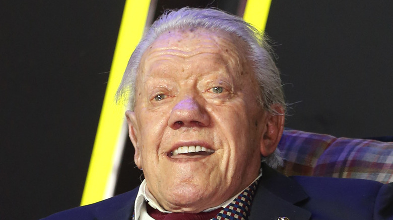 Kenny Baker smiling