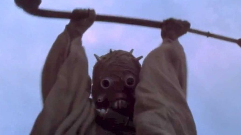 Peter Diamond playing a Tuskan Raider in Star Wars