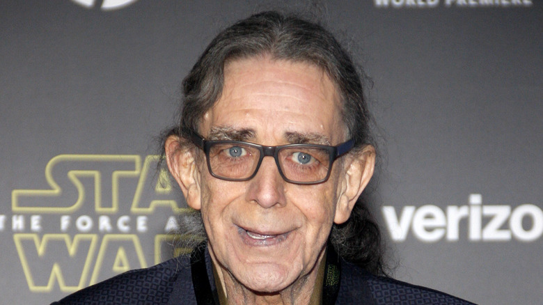 Peter Mayhew smiling