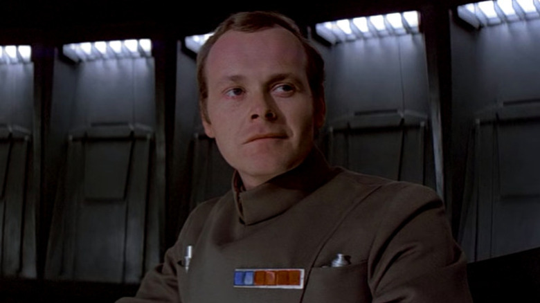 Richard LeParmentier playing Admiral Motti in Star Wars