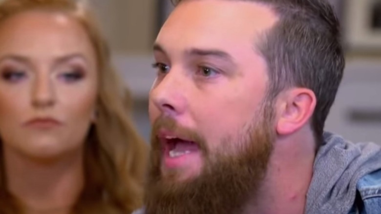 Maci Bookout serious Taylor McKinney yelling