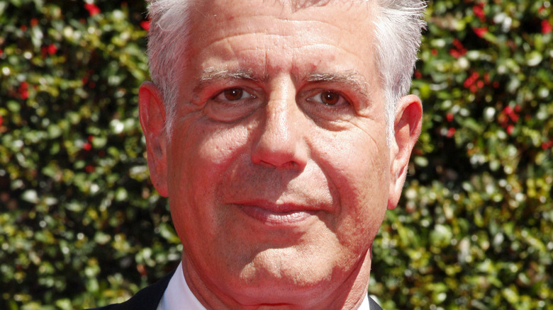 Anthony Bourdain at the Emmy Awards