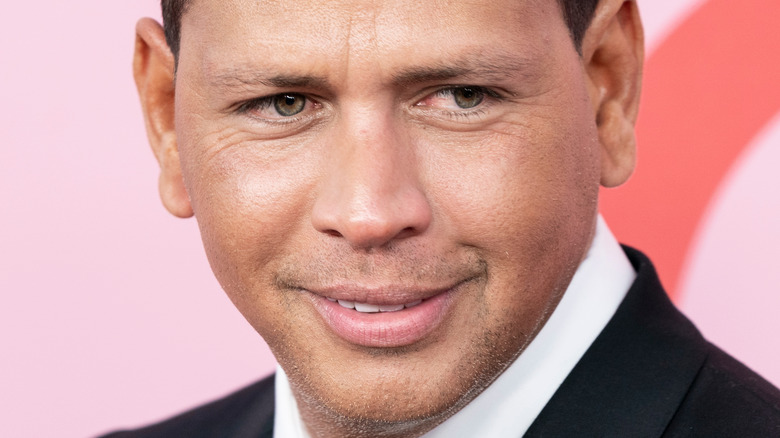 Alex Rodriguez smiling