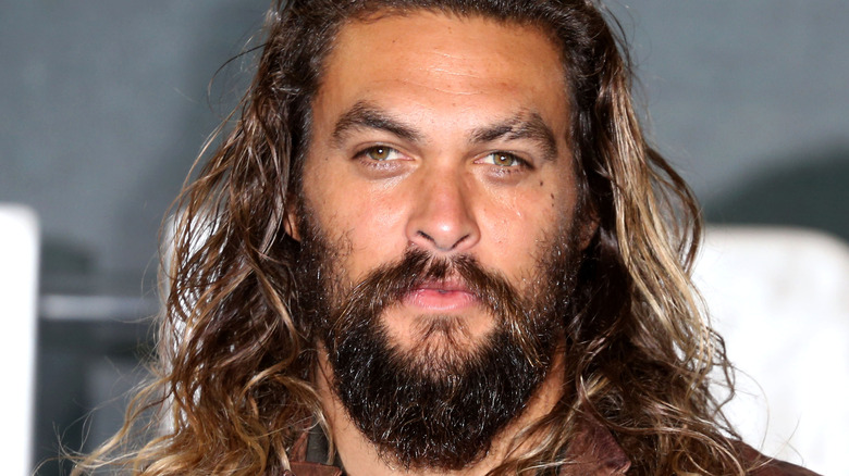 Jason Momoa posing