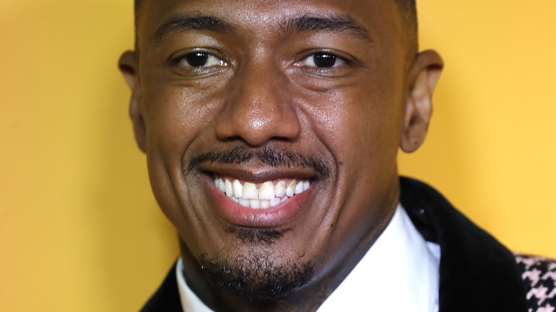 Nick Cannon smiling