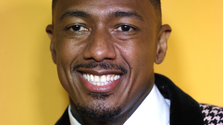Nick Cannon smiling