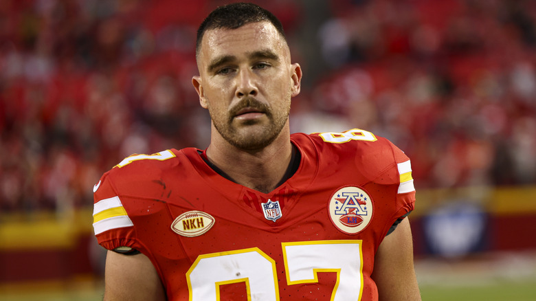 Chiefs' Travis Kelce denies rumor about split from girlfriend: 'Don't buy  into that s---