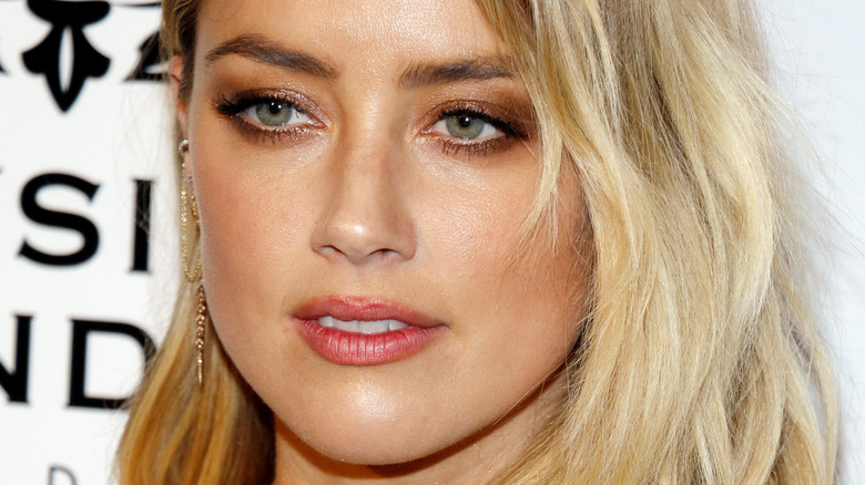 Amber Heard attends Film Independent Spirit Awards in 2020