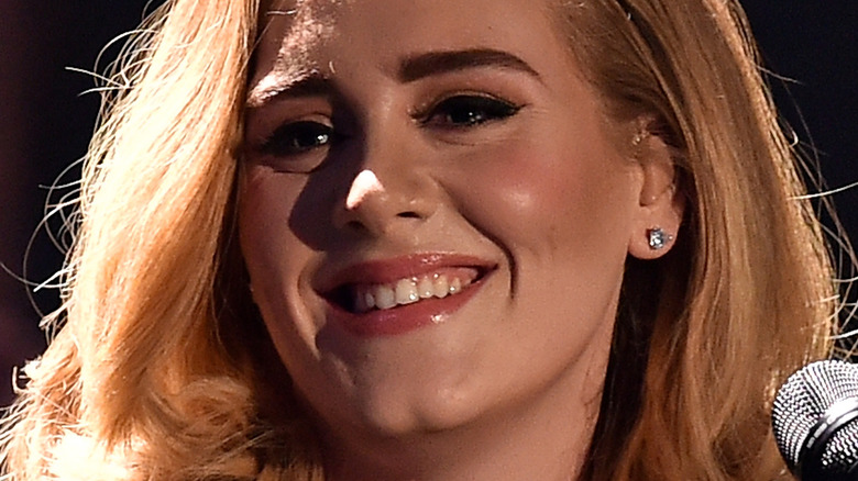 Adele smiling