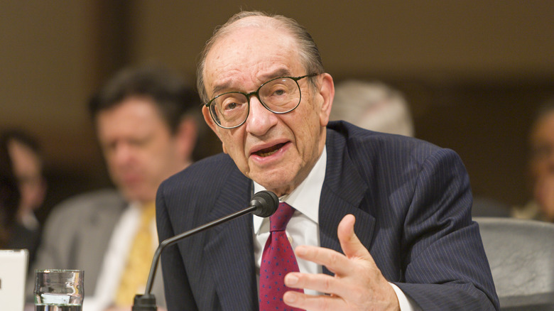 Alan Greenspan testifying