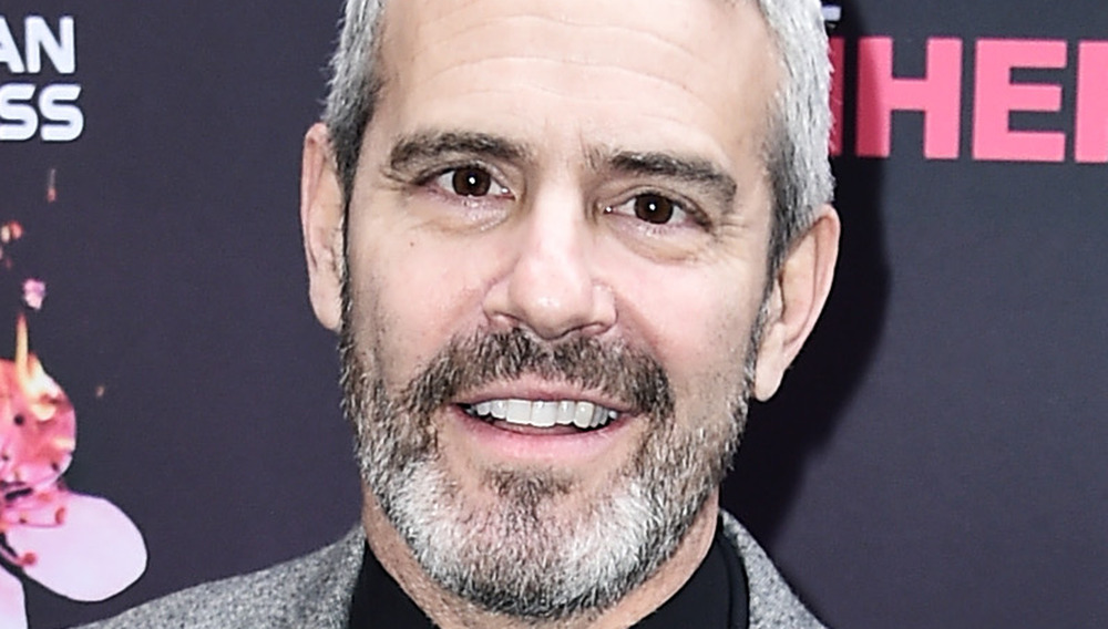 Andy Cohen on a red carpet 