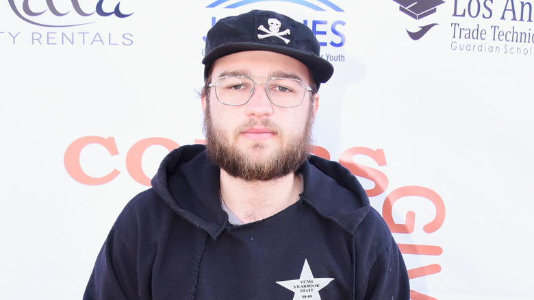 Angus T. Jones posing