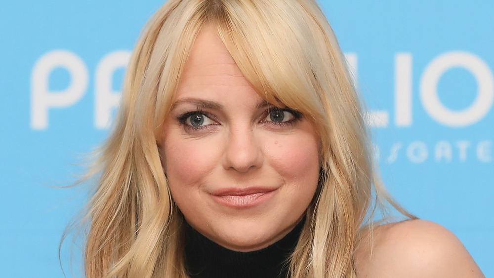 Anna Faris attending a press event for Overboard 