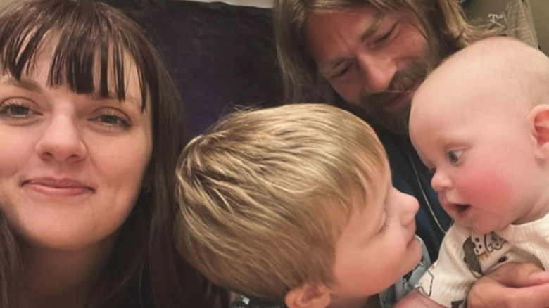 Raiven and Bear Brown with sons