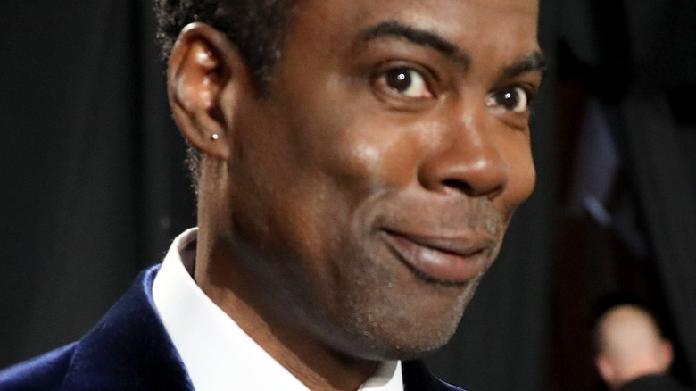 Chris Rock smiling