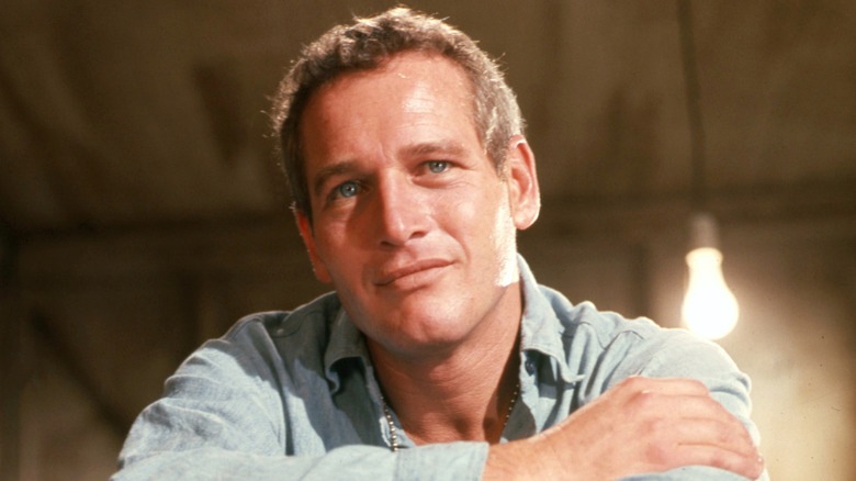 Paul Newman smiling