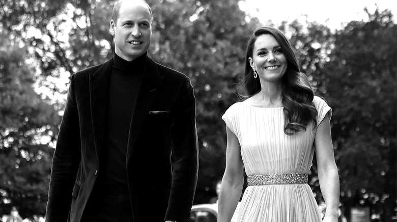 Prince William and Kate Middleton at the Earthshot Awards