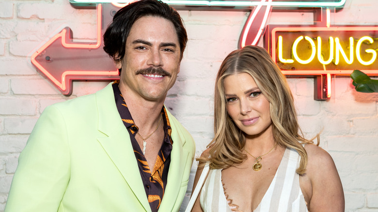 Tom Sandoval and Ariana Madix posing