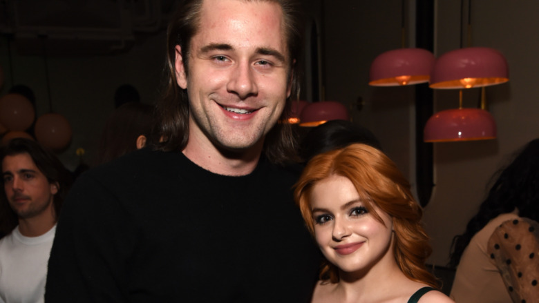 Luke Benward and Ariel Winter smiling