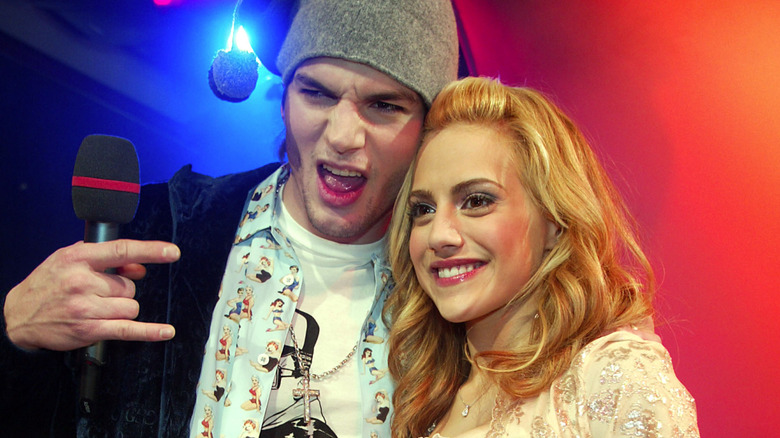 Ashton Kutcher and Brittany Murphy