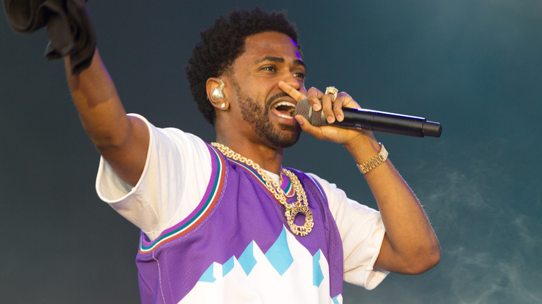 Big Sean performing