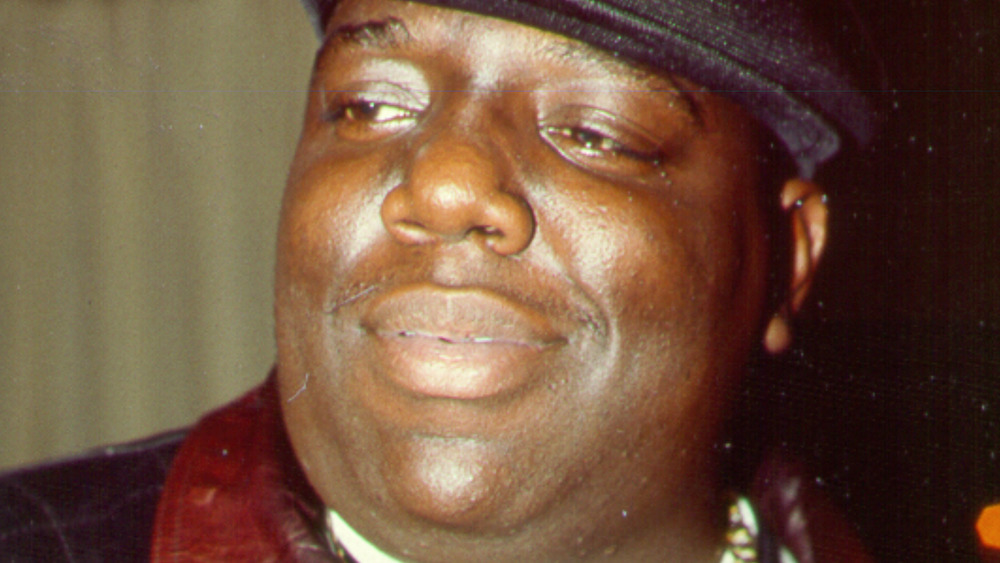 Biggie Smalls smiling 