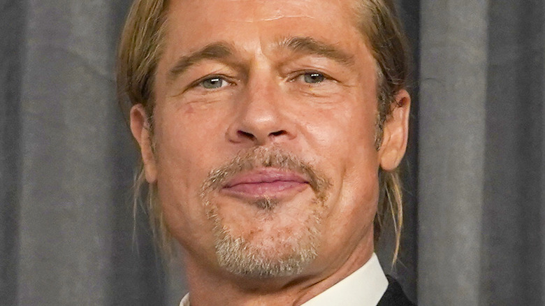 Brad Pitt on the red carpet 