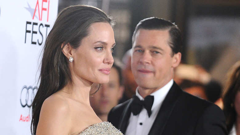Angelina Jolie and Brad Pitt red carpet