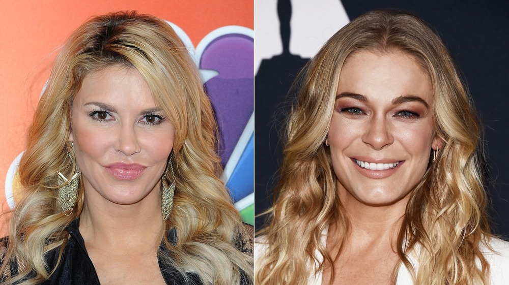 Brandi Glanville and LeAnn Rimes smiling