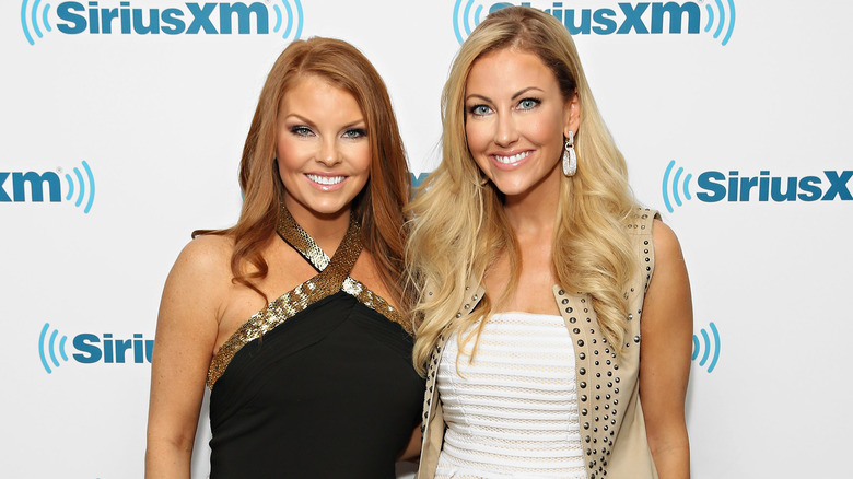 Brandi Redmond poses with Stephanie Hollman 