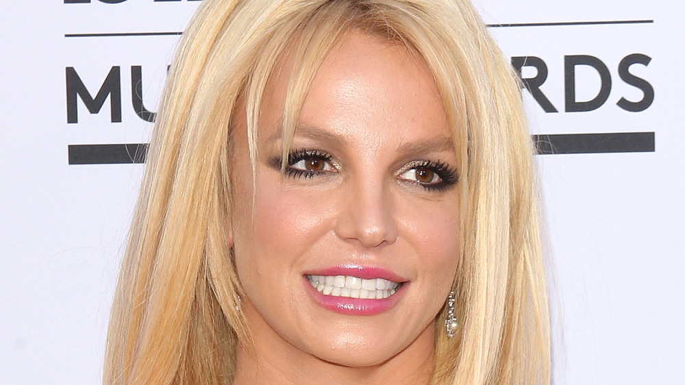 Britney Spears on the red carpet of the Billboard Music Awards