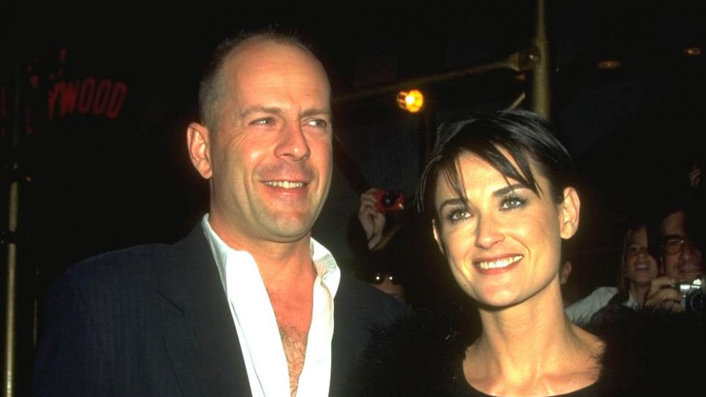 Bruce Willis and Demi Moore