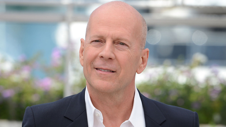 Bruce Willis smiling