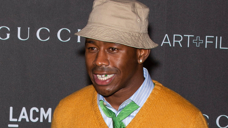 Tyler, the Creator with glasses 