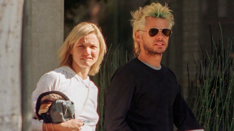 Cameron Diaz and Jared Leto walking together