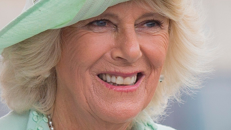 Camilla Parker-Bowles smiling