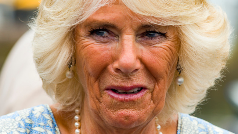 Camilla Parker Bowles smiling