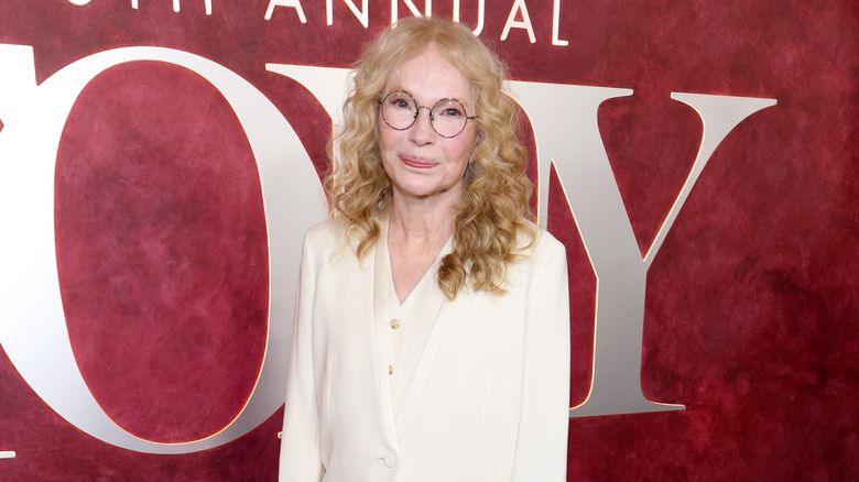 Mia Farrow at the 2025 Tony Awards
