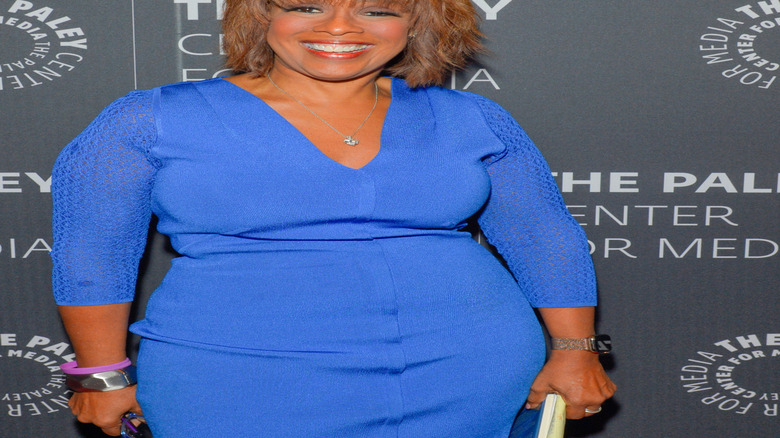 Gayle King on red carpet