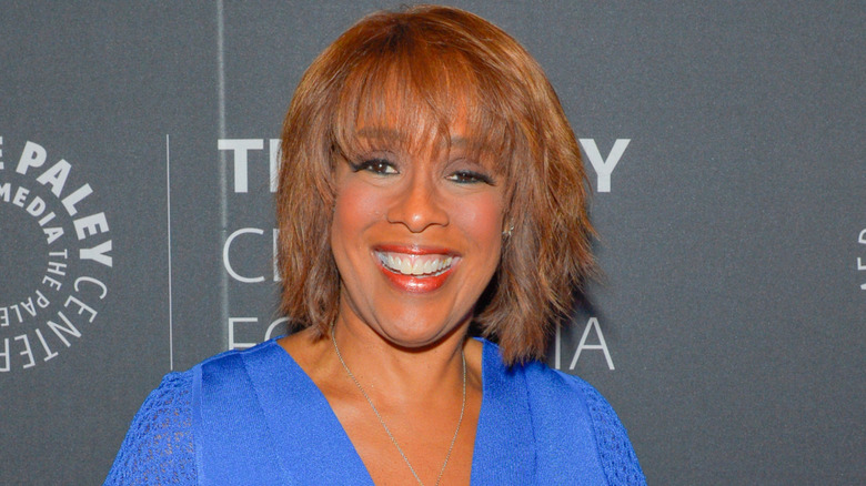 Gayle King on red carpet