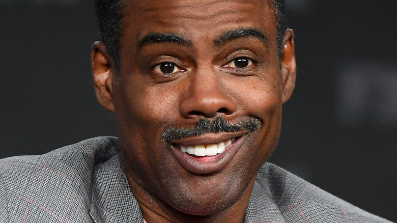 Chris Rock smiling